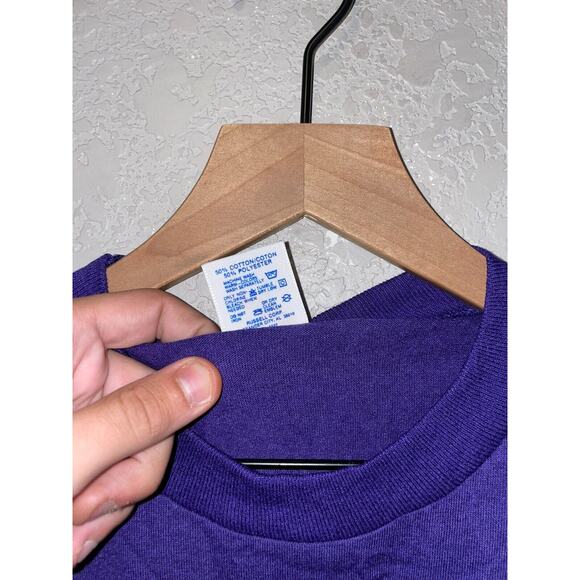 Vintage Mount Rushmore Shirt Firework Purple Graphic Tee 1990s VTG 90s Medium - Picture 9 of 13